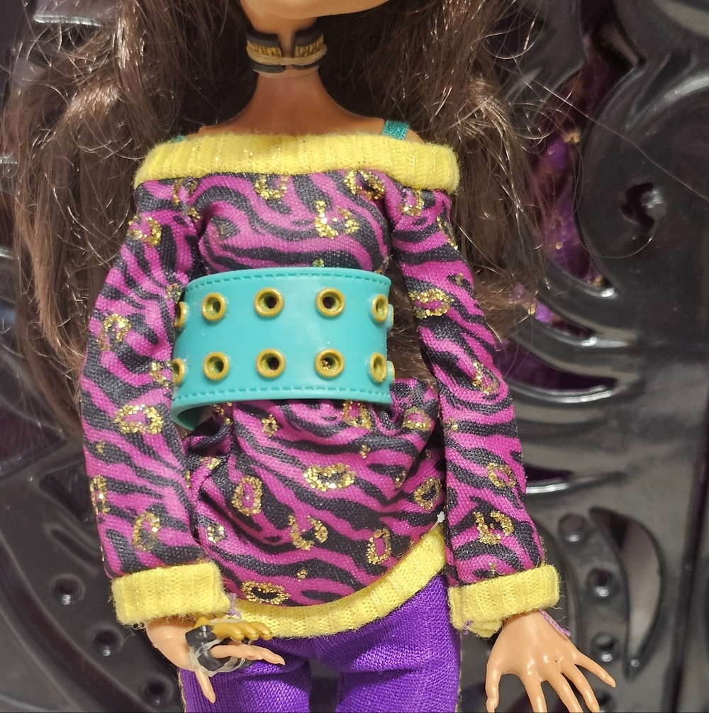 Monster High G1 Schools Out Clawdeen  Wolf Doll Dated 2008 Released 2011 Wave 2 - Picture 3 of 7